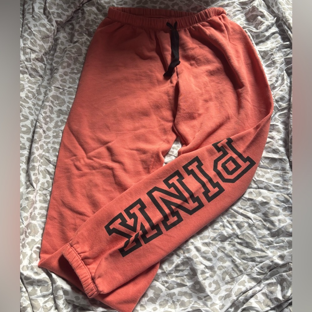 Pink sweatpants